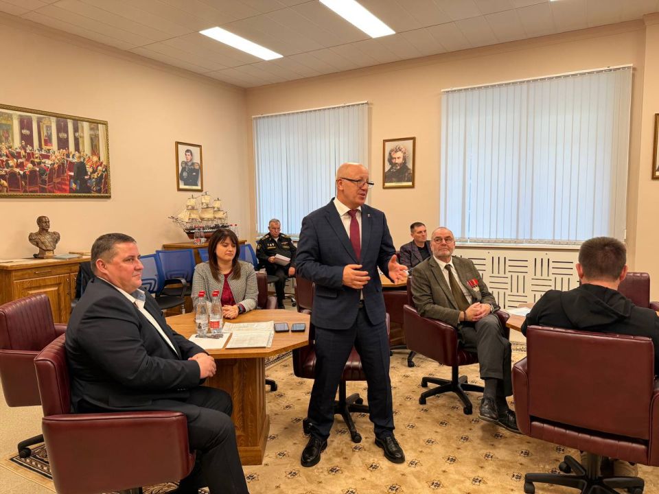 В филиале Нахимовского военно-морского училища города Мариуполя состоялось отчетно-выборное заседание Попечительского Совета В филиале Нахимовского военно-морского училища города Мариуполя состоялось отчетно-выборное заседание Попечительского Совета