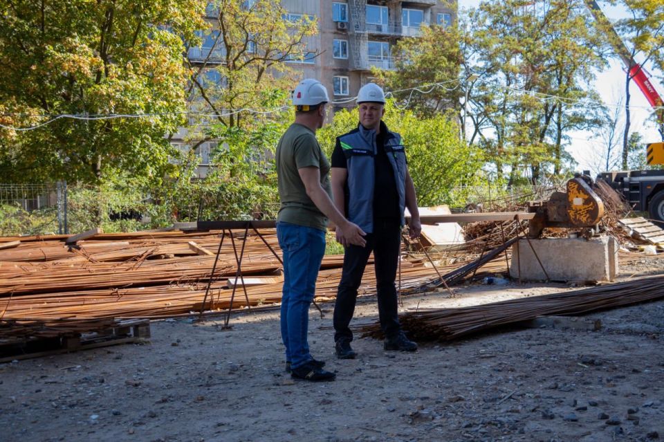 Руководитель УТНКР Подмосковья побывал с визитом в Мариуполе Руководитель УТНКР Подмосковья побывал с визитом в Мариуполе