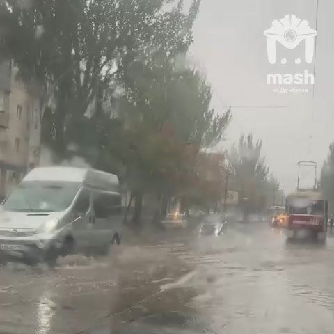 Мариупольские ливнёвки сегодня взяли выходной