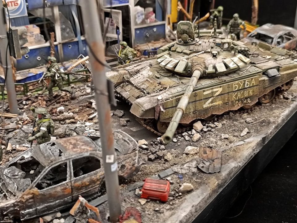 Битва за Мариуполь. Диорама Битва за Мариуполь. Диорама