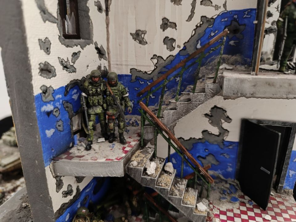 Битва за Мариуполь. Диорама Битва за Мариуполь. Диорама