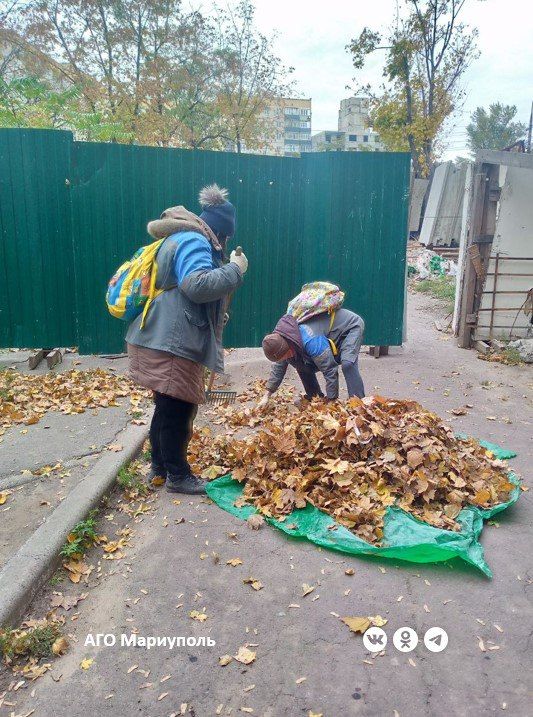 Коммунальщики благоустроили придомовые территории в Ильичевском районе Мариуполя Коммунальщики благоустроили придомовые территории в Ильичевском районе Мариуполя