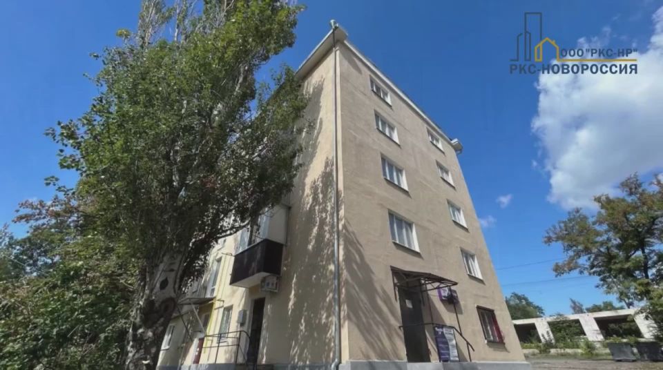 Завершены восстановительные работы многоквартирного дома на улице Апатова в Мариуполе