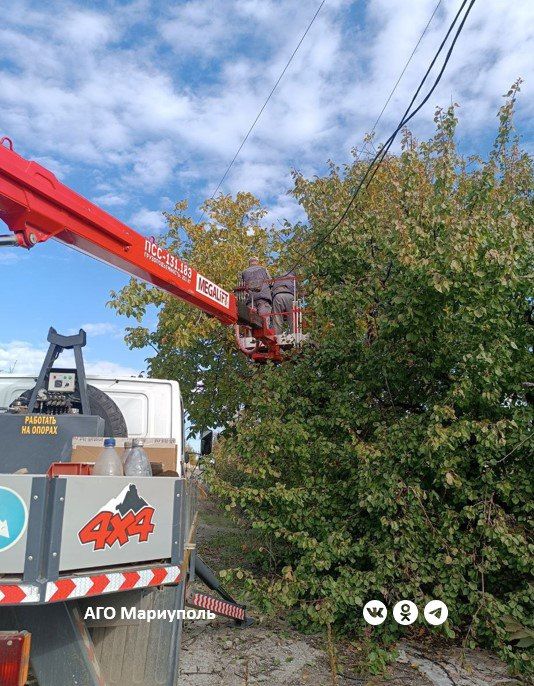 Мариупольские энергетики проинспектировали сети наружного освещения в Жовтневом и Приморском районах Мариупольские энергетики проинспектировали сети наружного освещения в Жовтневом и Приморском районах