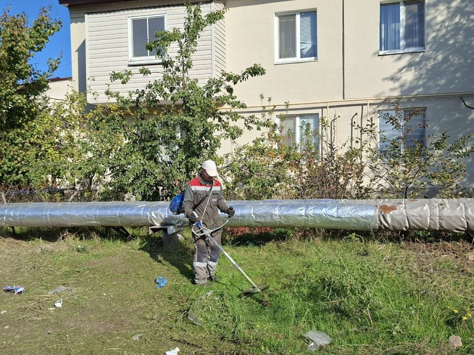 Активные жители пос. Каменск организовали субботник Активные жители пос. Каменск организовали субботник