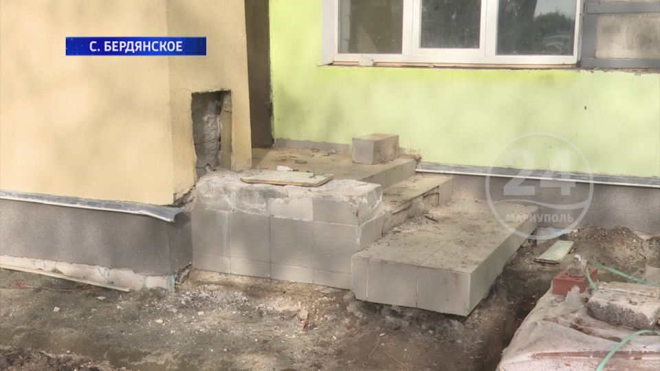 Восстановление детского сада «Дюймовочка» в селе Бердянское