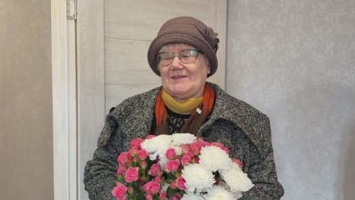 Санкт-Петербург помог восстановить квартиру заслуженному учителю из Мариуполя