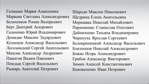 В связи с ликвидацией администрации Ильичёвского района города Мариуполя (распоряжение администрации города Мариуполя от 08.09.2025 № 72) просим обратиться в администрацию граждан, указанных в карточках