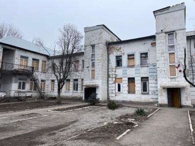 На левобережье специалисты Московской области восстанавливают дошкольное учреждение для детей с ограниченными возможностями здоровья