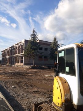 При участии ФАУ «РосКапСтрой» ведется восстановление Центра военно-спортивной подготовки «Воин» в г. Мариуполе