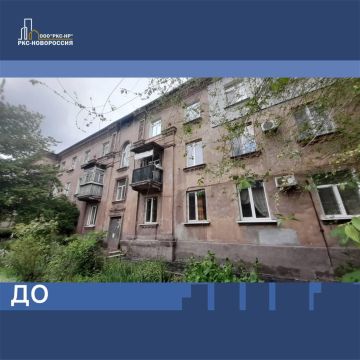 На улице 25 квартал восстанавливается многоквартирный дом 1956 года постройки
