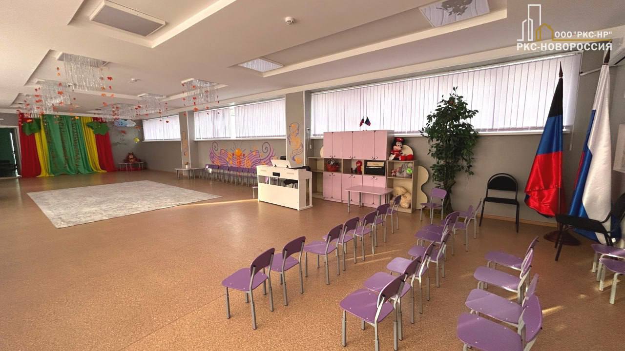 Как выглядит восстановленный мариупольский детский сад «Аленький цветочек» Как выглядит восстановленный мариупольский детский сад «Аленький цветочек»