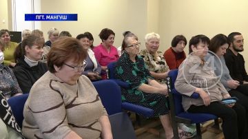 Здравоохранение в Мангуше: главный врач встретилась с местными жителями