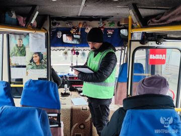 Специалисты Минтранса ДНР проверили в Донецке межмуниципальные автобусные маршруты