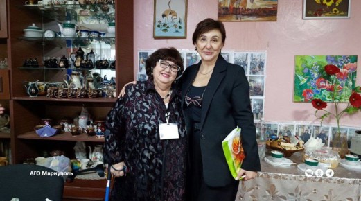 В мариупольском обществе инвалидов «Источник надежды» прошел праздничный вечер