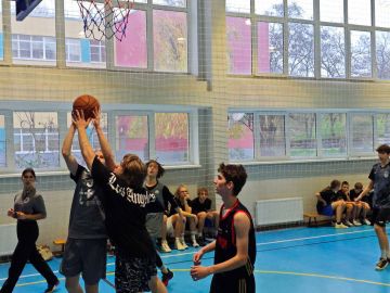 8-й игровой день Школьной Баскетбольной Лиги«Za Баскет»