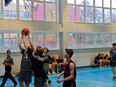 8-й игровой день Школьной Баскетбольной Лиги«Za Баскет»