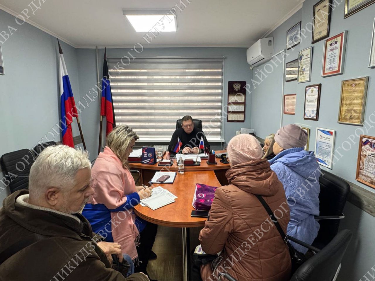 Руководитель Управы провел плановый личный прием