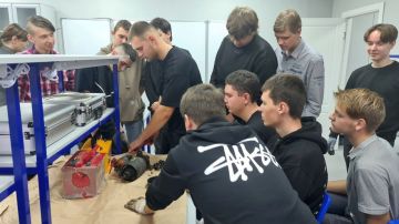 Студенты Мариупольского строительного профильного колледжа приняли участие в практико-ориентированном занятии