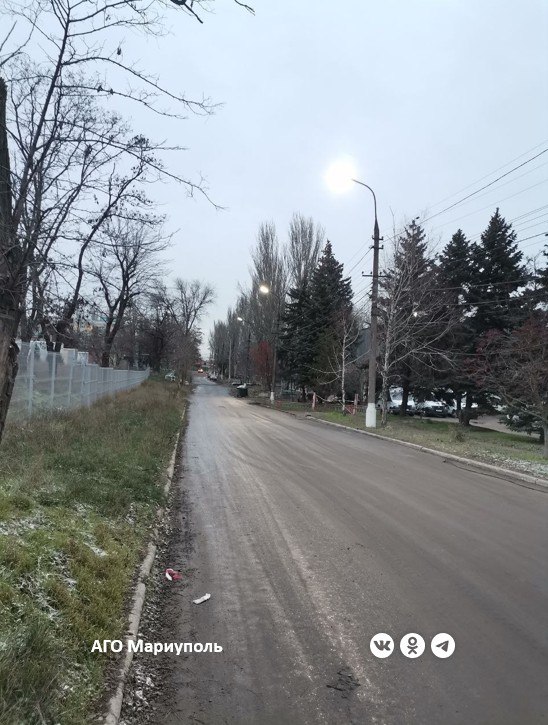 В Мариуполе энергетики проверили работу 9 километров праздничной иллюминации В Мариуполе энергетики проверили работу 9 километров праздничной иллюминации