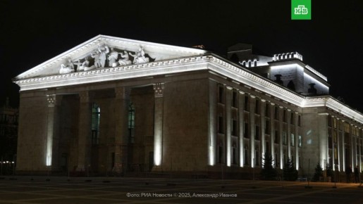 В Мариуполе открыли восстановленный из руин Драматический театр, уничтоженный террористами запрещенного нацбата «Азов»