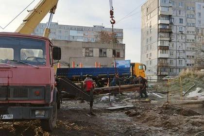 Аварийные бригады из Петербурга заменили в Мариуполе более 5 тысяч метров труб