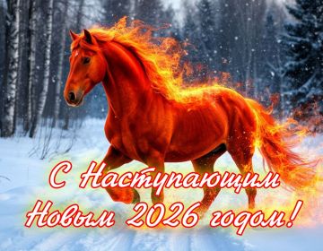 С наступающим Новым202 6годом!