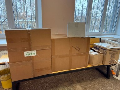 Санкт-Петербург продолжает оказывать поддержку Мариуполю!