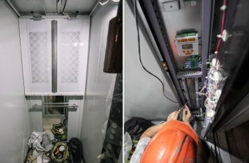 Антон Кольцов: В 61 многоквартирном доме Мариуполя уже отремонтированы и запущены в эксплуатацию 139 единиц лифтового оборудования