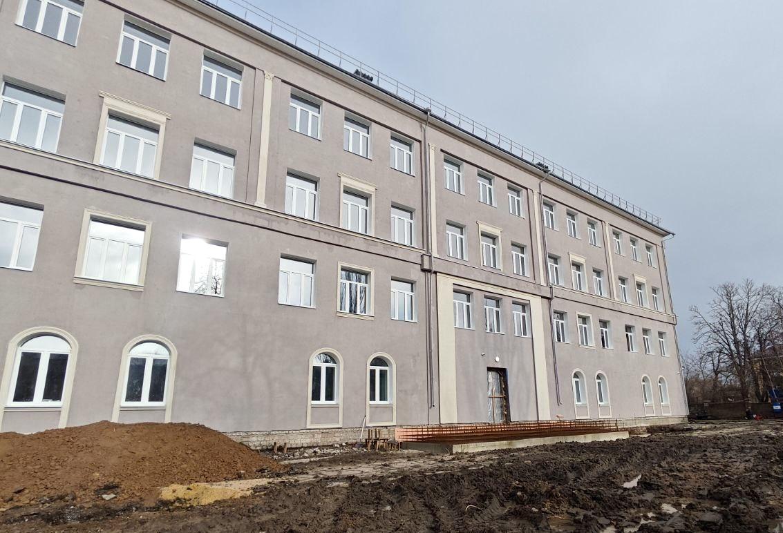 На левобережье завершается восстановления Дома детского и юношеского творчества