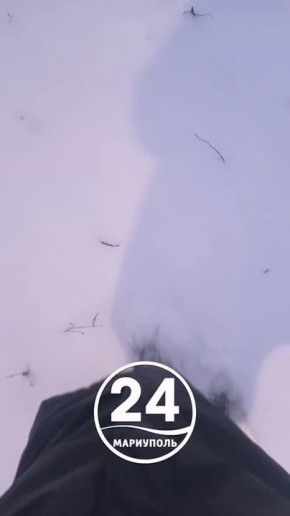 Замечательное снежное утро в Мариуполе!