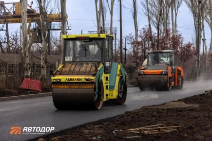 Силами Госкомпании «Автодор» продолжается капитальный ремонт обхода столицы Донецкой Народной Республики