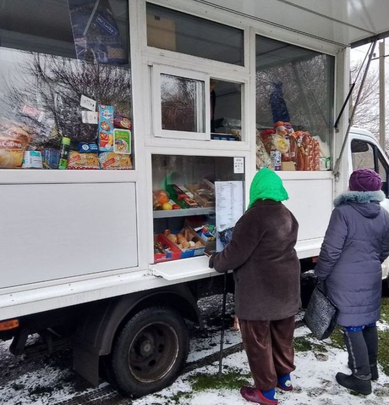 С 31 января по 3 февраля 2026 года осуществлена выездная торговля с использованием автомагазинов в населенных пунктах городских округов Донецк, Горловка, Мариуполь, на территории г. Авдеевка, также Волновахского... С 31 января по 3 февраля 2026 года осуществлена выездная торговля с использованием автомагазинов в населенных пунктах городских округов Донецк, Горловка, Мариуполь, на территории г. Авдеевка, также Волновахского...