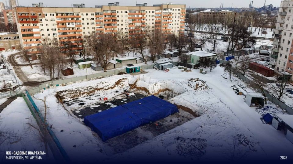 Котлованы, сваи и грунтоцемент: Как идет строительство ЖК «Садовые кварталы» в Мариуполе Котлованы, сваи и грунтоцемент: Как идет строительство ЖК «Садовые кварталы» в Мариуполе