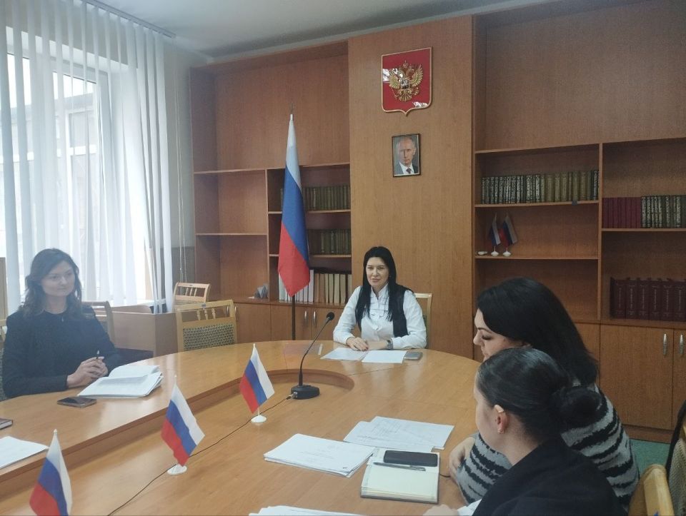 В Управлении Судебного департамента в ДНР состоялось рабочее совещание с администраторами судов по вопросу контроля за ходом ремонтно-восстановительных работ в судах