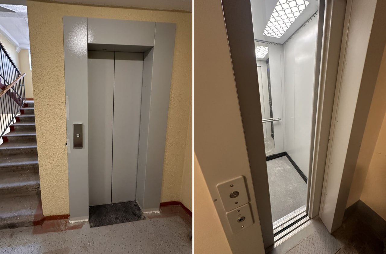 Антон Кольцов: Продолжаем обновлять лифты в мариупольских многоэтажках