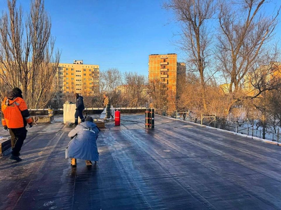 В Мариуполе идет восстановление Центра социальной реабилитации В Мариуполе идет восстановление Центра социальной реабилитации