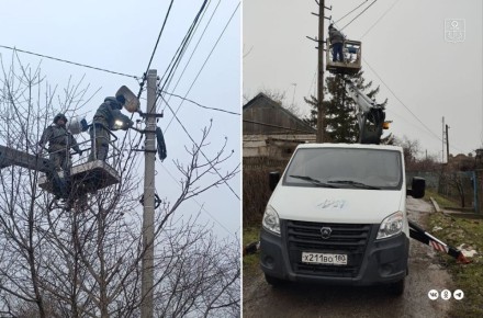 Мариупольские энергетики проложили более километра нового кабеля