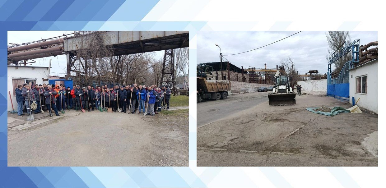 Ильичевский район присоединился к общегородскому субботнику Ильичевский район присоединился к общегородскому субботнику