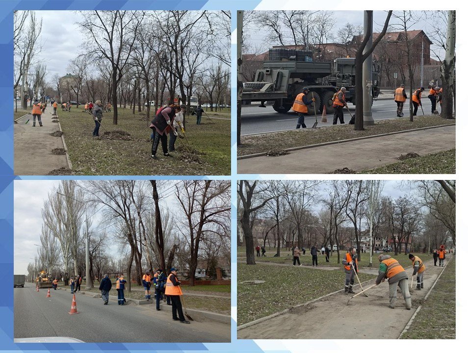 Ильичевский район присоединился к общегородскому субботнику Ильичевский район присоединился к общегородскому субботнику