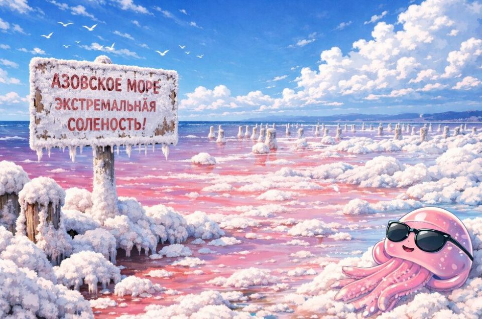 Соленость Азовского моря признали экстремальной