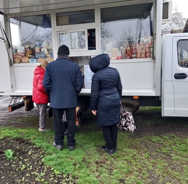 С 28 по 31 марта 2026 года осуществлена выездная торговля с использованием автомагазинов в населенных пунктах городских округов Донецк, Горловка, Мариуполь, на территории г С 28 по 31 марта 2026 года осуществлена выездная торговля с использованием автомагазинов в населенных пунктах городских округов Донецк, Горловка, Мариуполь, на территории г