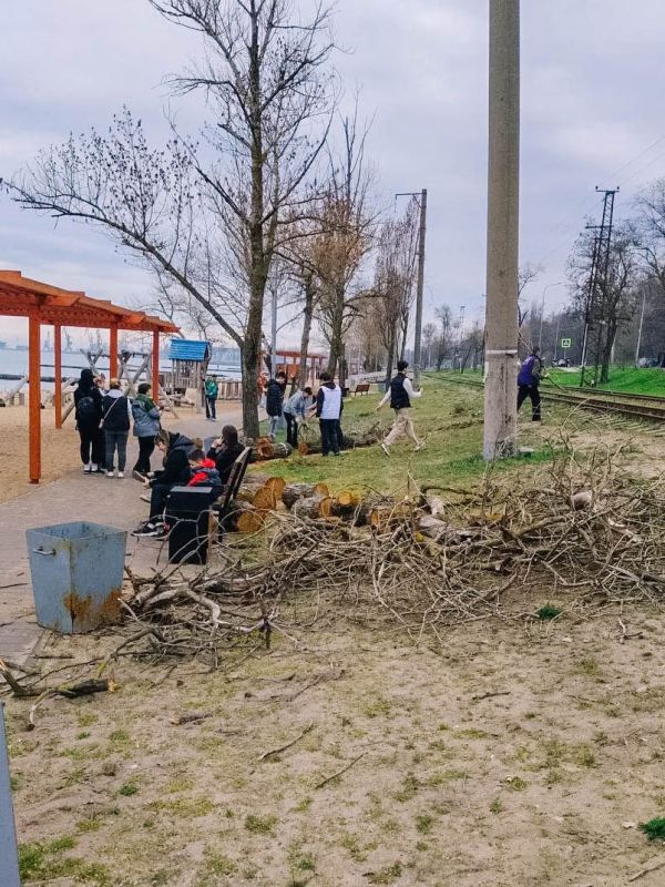 Антон Кольцов: Провели очередной общегородской субботник Антон Кольцов: Провели очередной общегородской субботник