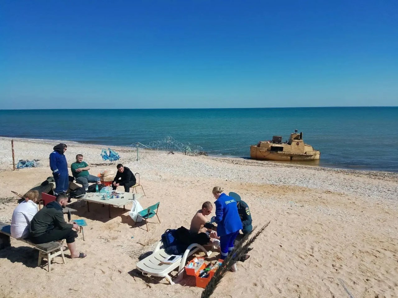 Сухогруз затонул в Азовском море