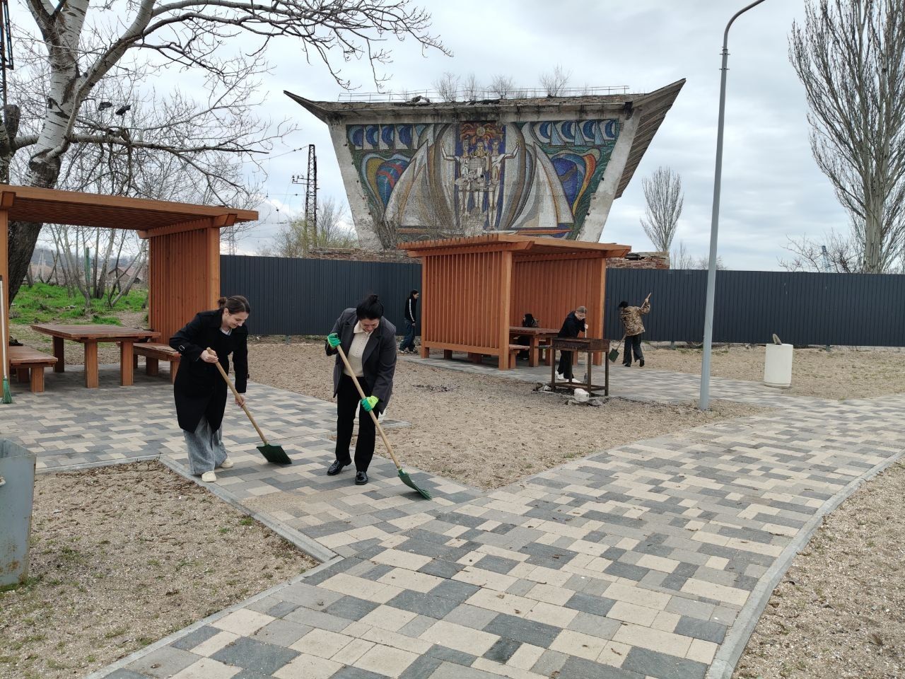 Субботник в Приморском районе! Субботник в Приморском районе!