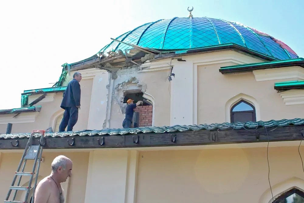 Марат Хуснуллин: В Донецке начинается восстановление Свято-Иверского женского монастыря и Соборной мечети Марат Хуснуллин: В Донецке начинается восстановление Свято-Иверского женского монастыря и Соборной мечети