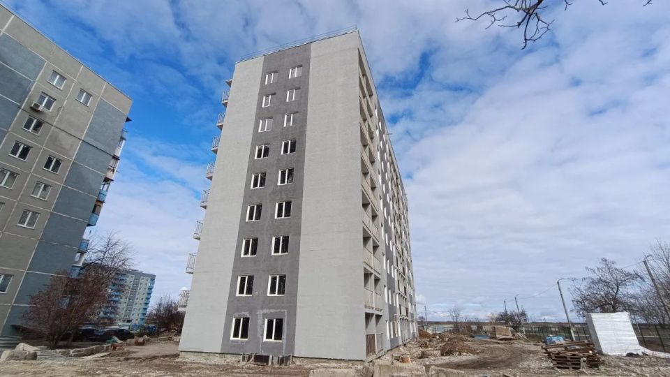 Новый дом – на месте разрушенного Новый дом – на месте разрушенного