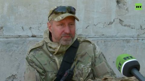 "С началом военного противостояния ещё году в четырнадцатом наш предприимчивый противник стремился наладить бизнес на войне, не связанный непосредственно с введением боевых действий, но всё же очень от них зависимый