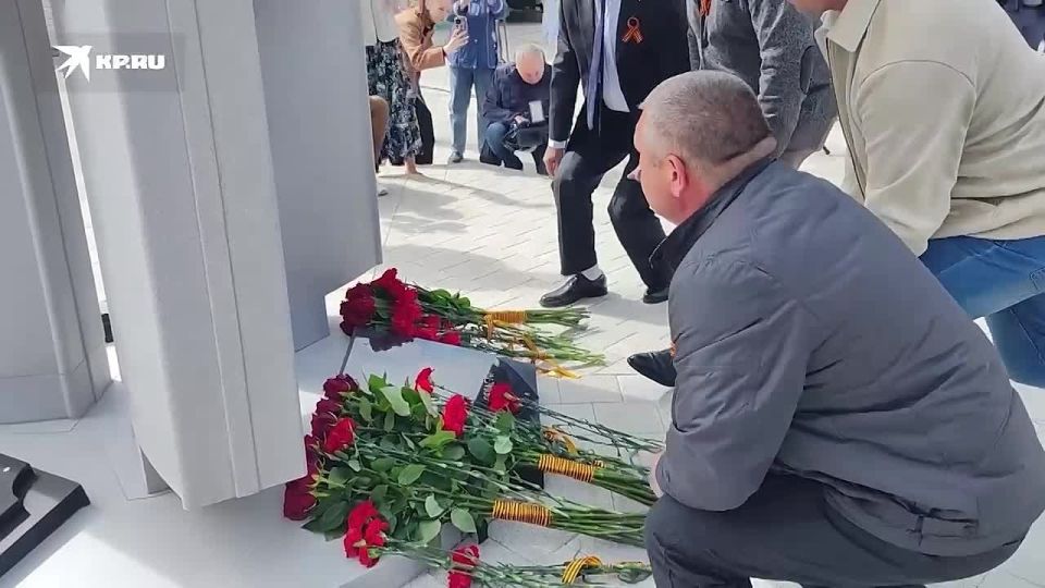 Тульская область восстановила в Мариуполе зону отдыха и создала новую стелу «Города-Герои»