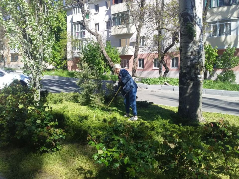Чистота и порядок в преддверии Дня Победы: Управа Приморского района преобразилась! Чистота и порядок в преддверии Дня Победы: Управа Приморского района преобразилась!